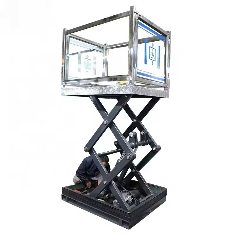 LiftRamp 250KG Scissor Wheelchair Platform