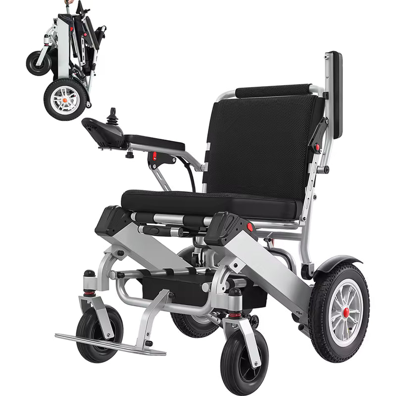Compact Electric Wheelchair for Handicap Mobility