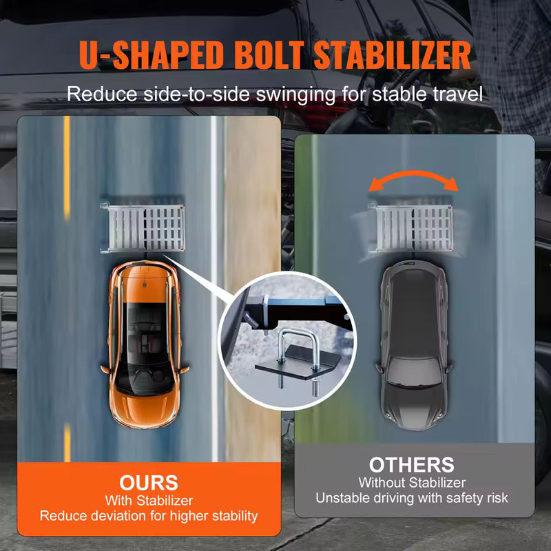 SucceBuy Aluminum Mobility Scooter Ramp Carrier