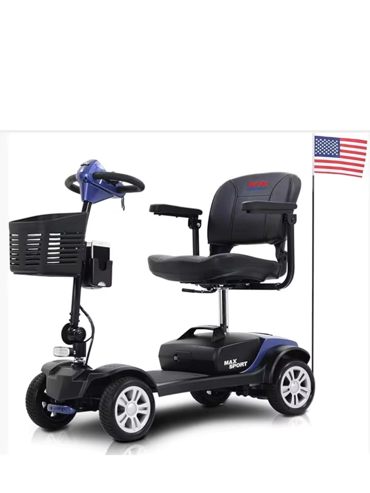 Compact Travel Mobility Scooter – 4 Wheel