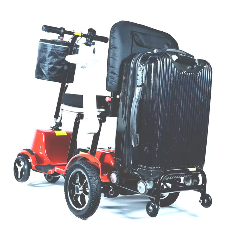 Lightweight Folding Mobility Scooter – 250W Brushless Motor, Magnesium Alloy Frame