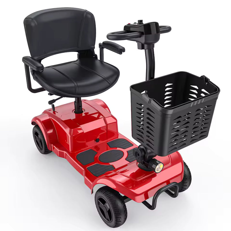 ENGWE 4-Wheel Folding Mobility Scooter – 250W, 24V 12Ah, 15.5-Mile Range