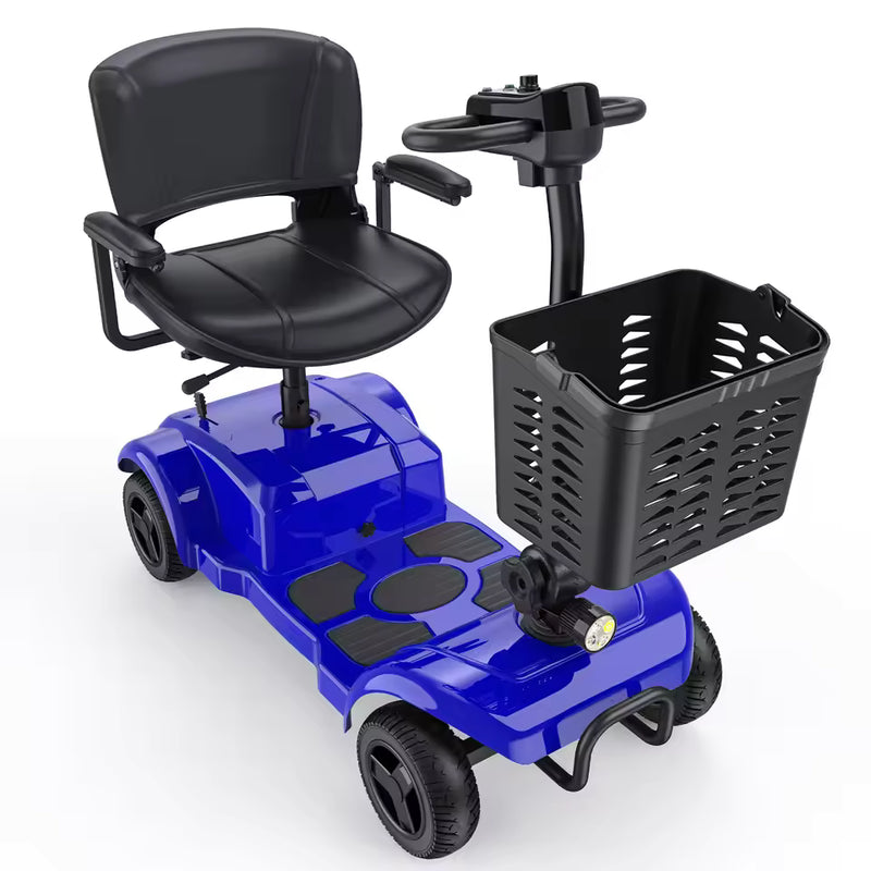ENGWE 4-Wheel Folding Mobility Scooter – 250W, 24V 12Ah, 15.5-Mile Range