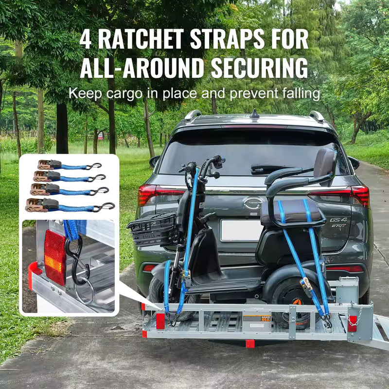 SucceBuy Aluminum Mobility Scooter Ramp Carrier