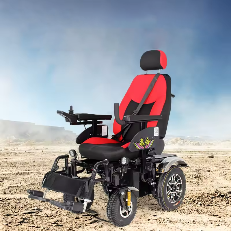 Brushless Folding Electric Wheelchair – Stair Climber