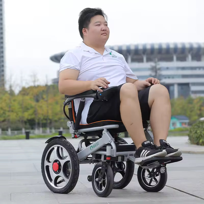 Electric Wheelchair-- for Adults 150KG Weight Support Power Mobility Scooter Wheel Chair Electric Wheelchair- Scooter