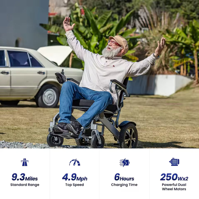 Portable Motorized Electric Wheelchair
