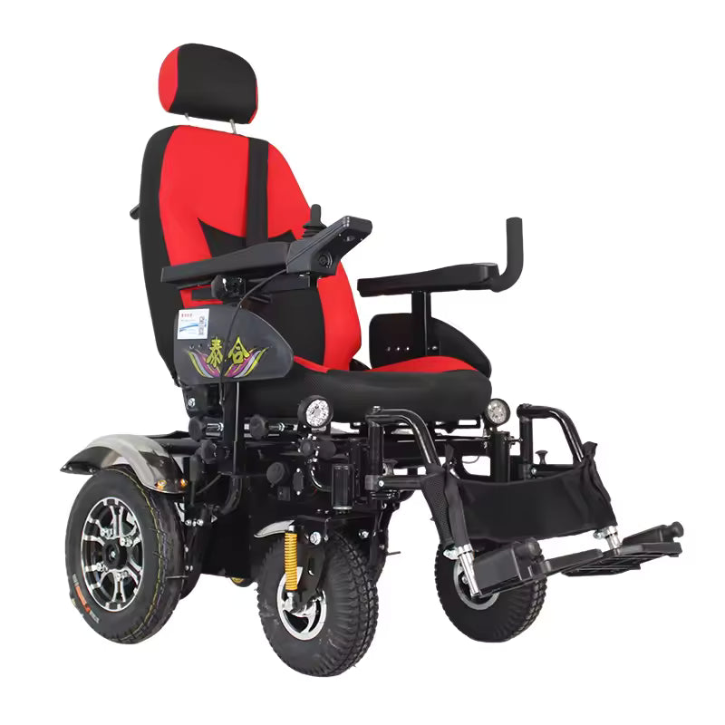 Brushless Folding Electric Wheelchair – Stair Climber