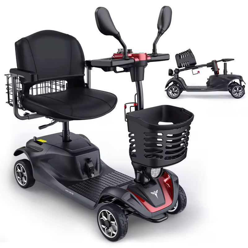 ENGWE Travel Mobility Scooter with Dual Baskets