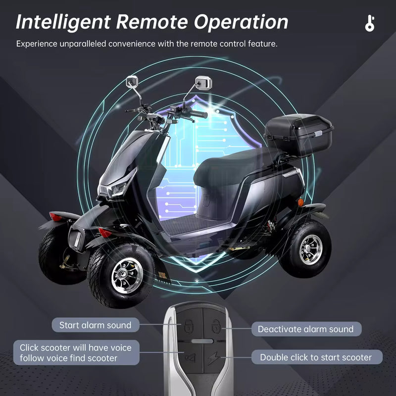 1000W Heavy-Duty Mobility Scooter – Off Road
