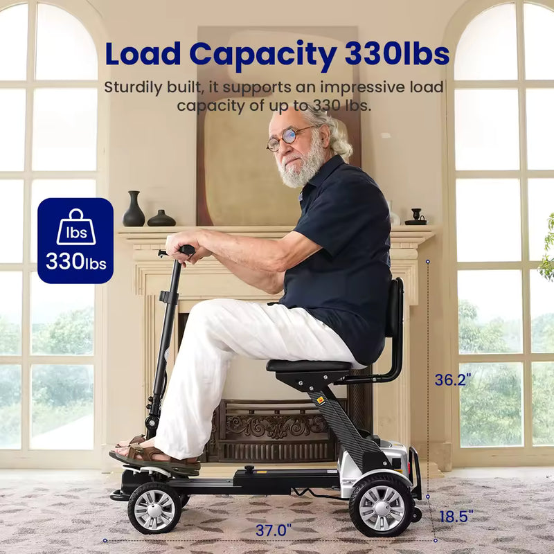 4-Wheel Foldable Mobility Scooter